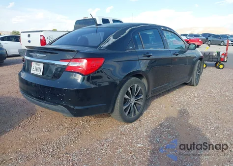 2012 Chrysler 200 Touring from USA, damaged, VIN 1C3CCBBG1CN257478